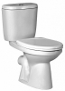 Унитаз Анимо белый с гор. выпуском (31006) (дюропласт soft-close)
