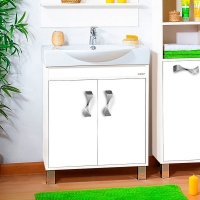 Тумба Бриклаер Аргентина 75 белый